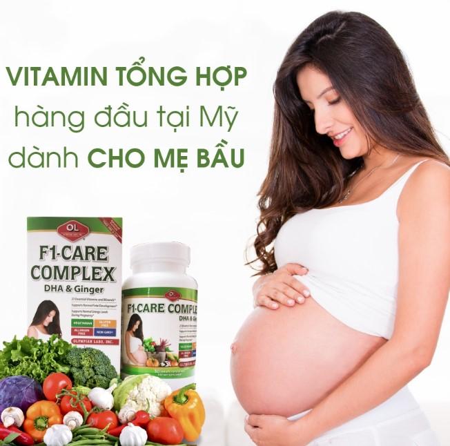 Viên uống cho bà bầu Olympian Labs F1- Care Complex bổ sung vitamin tổng hợp