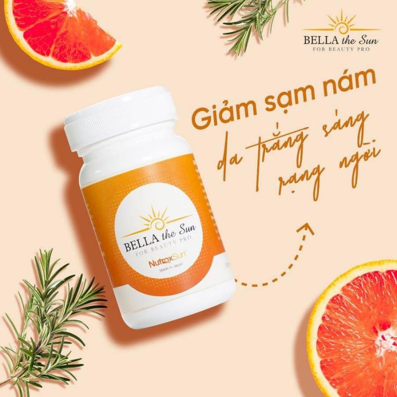 Viên uống chống nắng & làm trắng sáng Bella The Sun