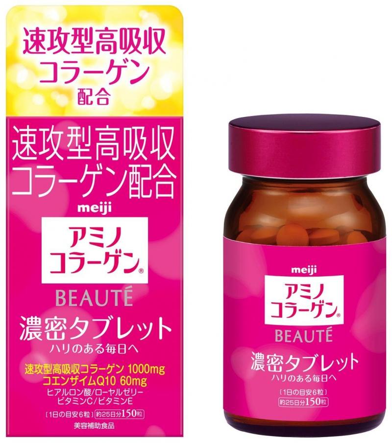 Viên Uống Collagen Meiji Beaute Làm Căng Da Chống Lão Hóa Nhật Bản