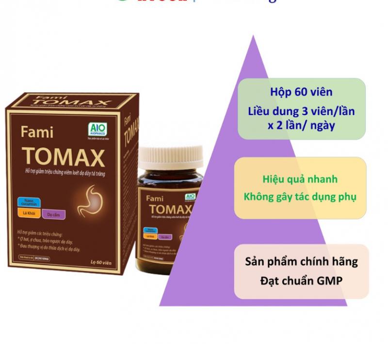 Viên uống dạ dày Fami Tomax Goldwings