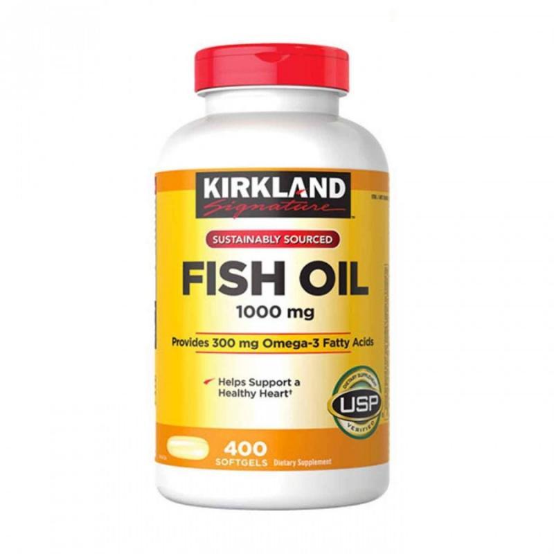 Viên uống dầu cá Kirkland Fish Oil