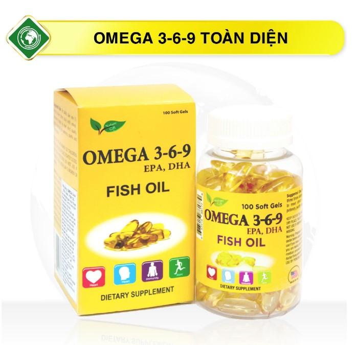 Viên uống dầu cá Omega 369 Nature Gift