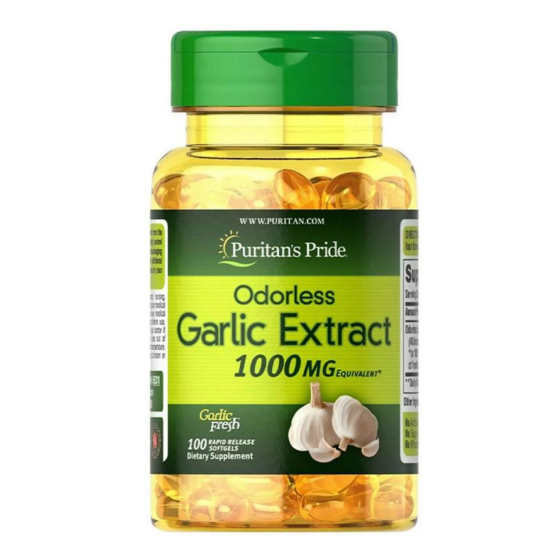 Viên uống dầu tỏi Puritan's Pride Garlic Oil