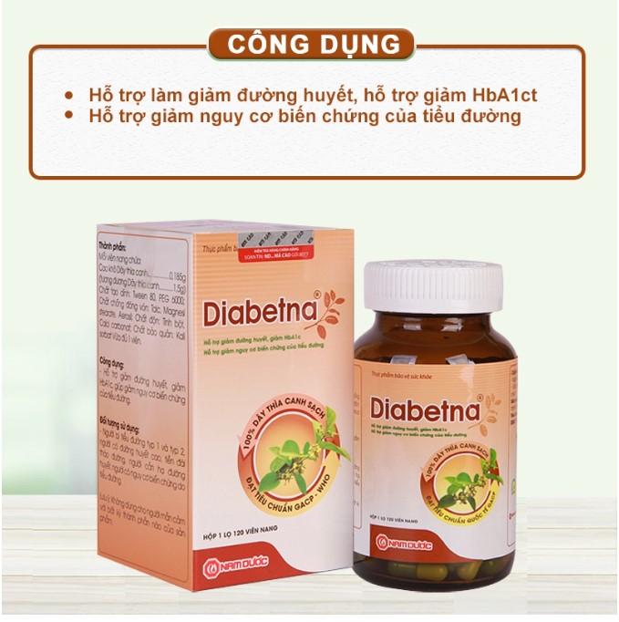 Viên uống dây thìa canh Diabetna