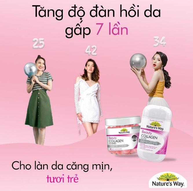 Viên uống đẹp da bổ sung collagen Nature's Way Collagen Booster