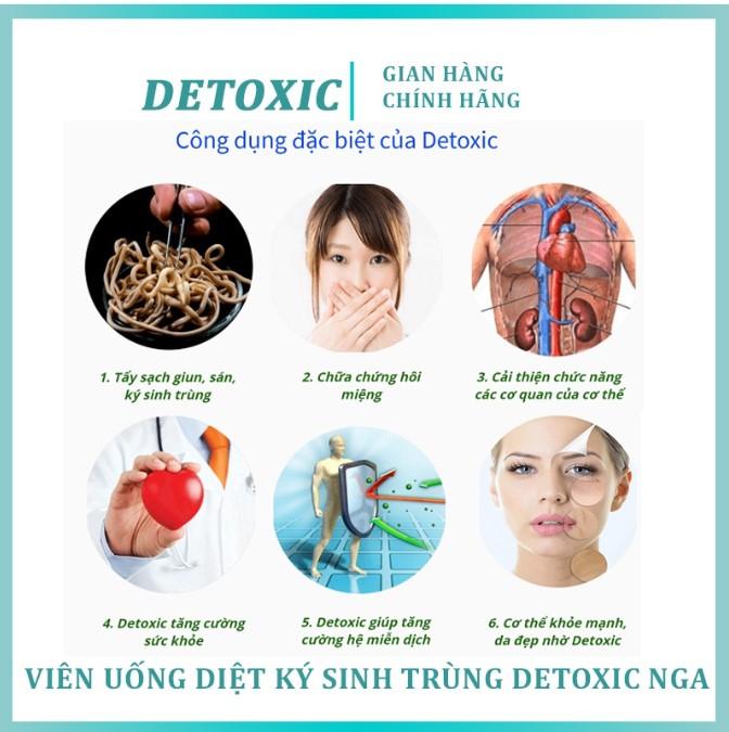 Viên uống Detoxic