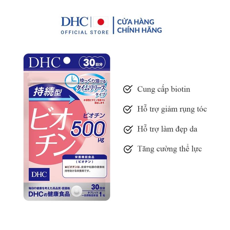 Viên uống DHC Biotin ngăn rụng tóc Sustained Release Biotin