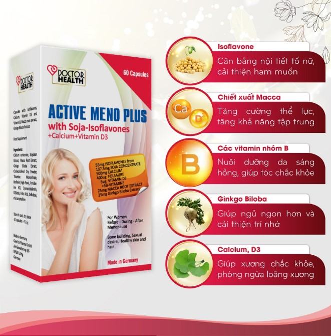 Viên uống Doctor Health Active Meno Plus