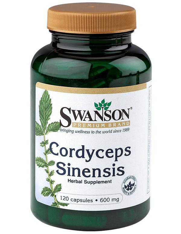 Viên uống Đông Trùng Hạ Thảo Cordyceps Swanson 120 viên tăng cường sức khỏe Cosin Store (Mẫu cũ)