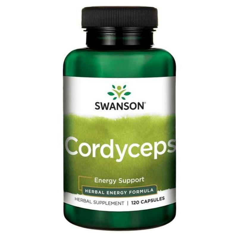 Viên uống Đông Trùng Hạ Thảo Cordyceps Swanson 120 viên tăng cường sức khỏe Cosin Store