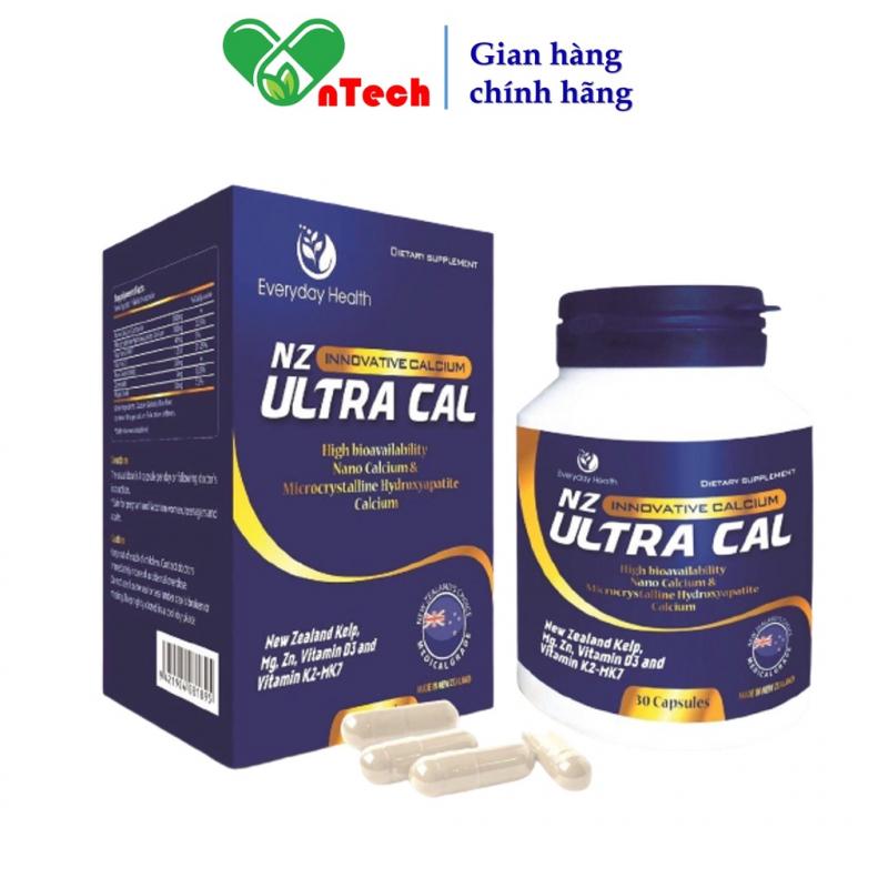 Viên uống Everyday Health NZ - Ultra Cal bổ sung Canxi hữu cơ cho phụ nữ mang thai và người thiếu canxi hộp 30 viên