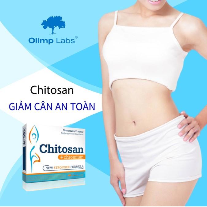 Viên uống giảm cân Chitosan giúp eo thon gọn, hạ mỡ máu, ngăn ngừa các bệnh tim mạch huyết áp