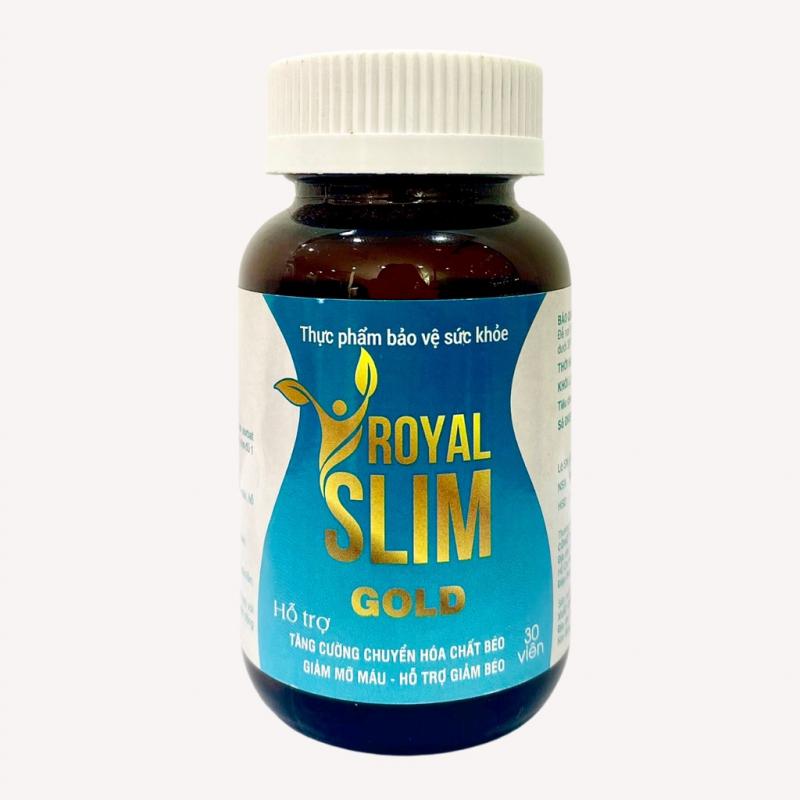 Viên uống giảm cân Detox Royal Slim Gold Minh Lady Beauty