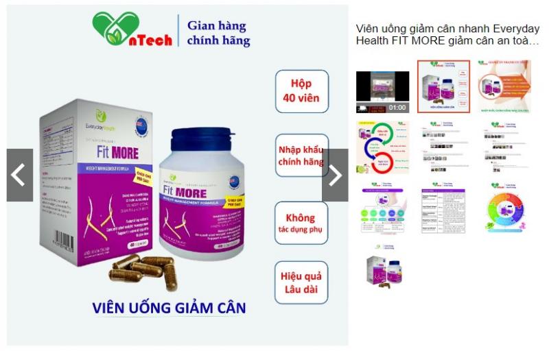 Viên uống giảm cân Everyday Health Fit More