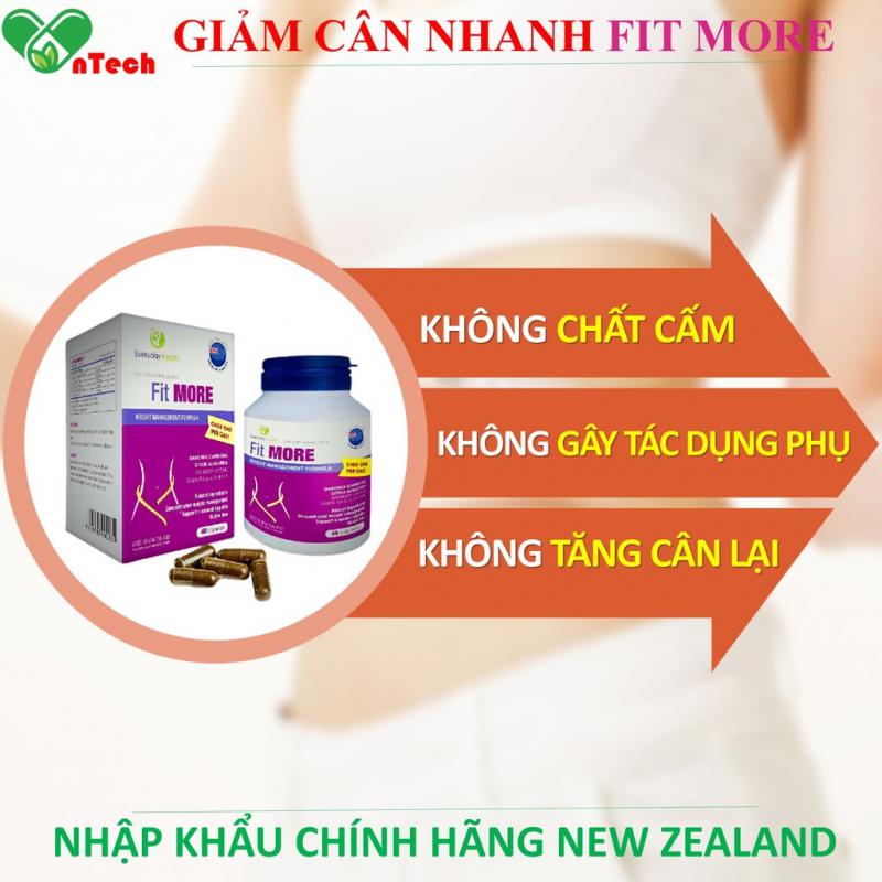 Viên uống giảm cân nhanh Everyday Health Fit More