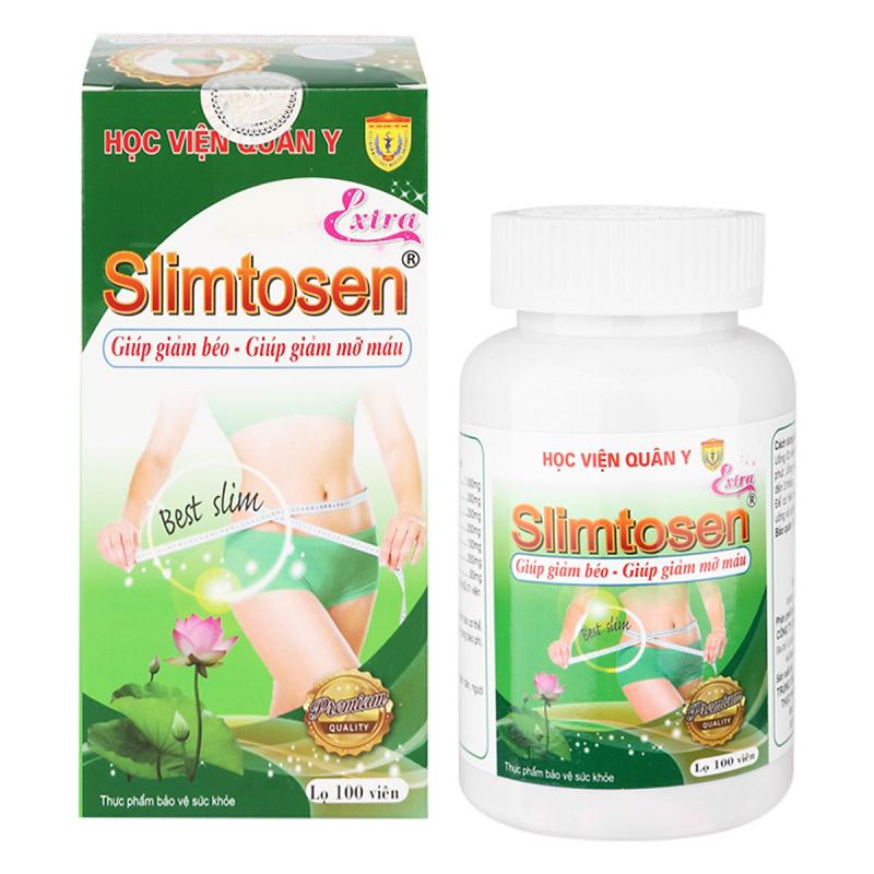 Viên uống giảm cân Slimtosen Extra Học viện Quân y Việt Nam