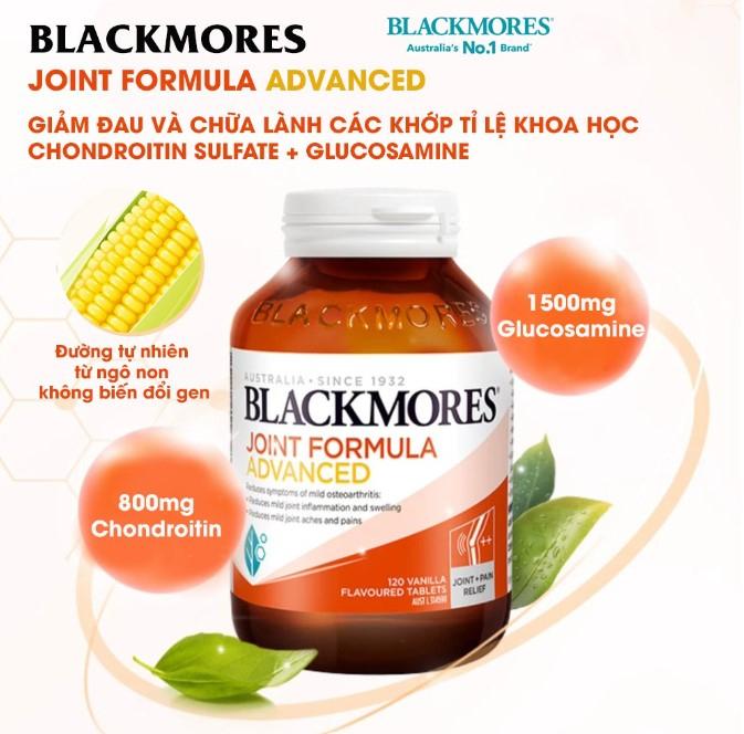 Viên uống giảm đau, bổ khớp Blackmores Joint Formula Advanced