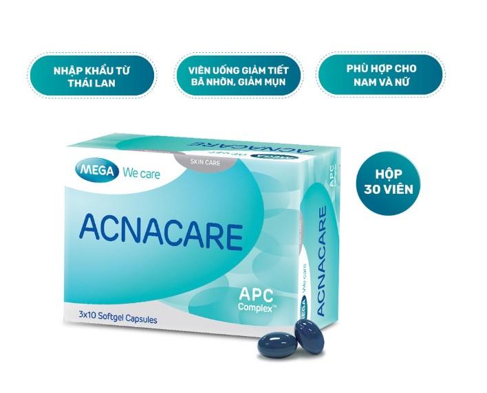 Viên uống giảm mụn Mega We Care Acnacare