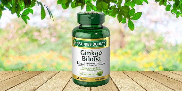 Viên uống Ginkgo Biloba 60mg Nature Bounty