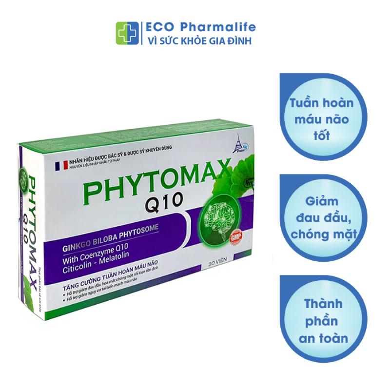 Viên uống giúp ngủ ngon Phytomax Q10 Fobe