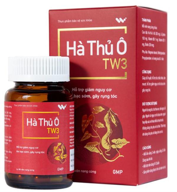 Viên uống Hà Thủ Ô TW3