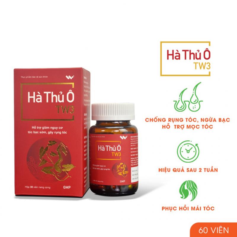 Viên uống Hà Thủ Ô TW3