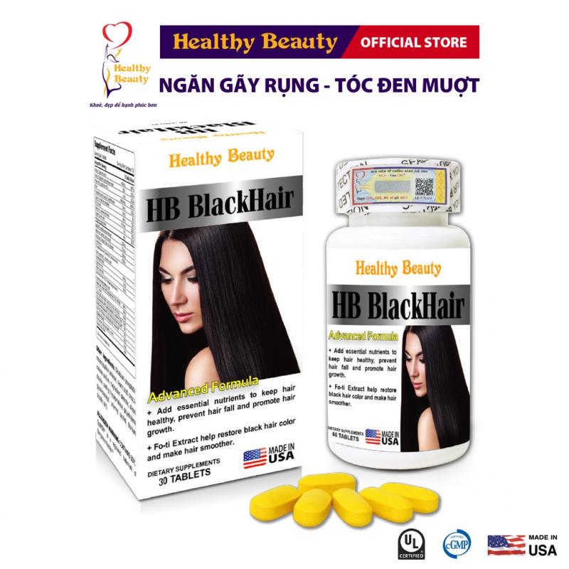 Viên Uống HB Black Hair Healthy Beauty