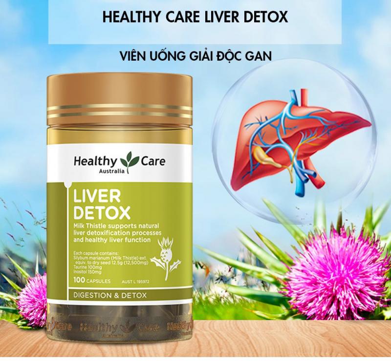 Viên uống Healthy Care Liver Detox