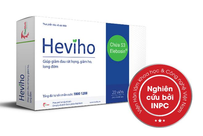Viên uống Heviho là sản phẩm dành riêng cho viêm đường hô hấp cấp và mạn tính