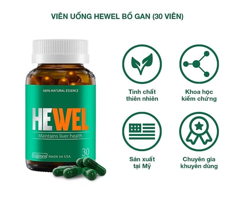 Viên uống Hewel bổ gan