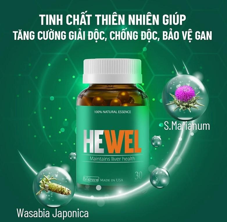 Viên uống Hewel bổ gan