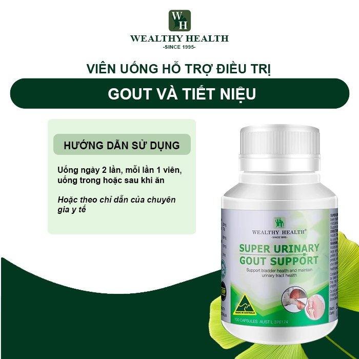 Viên Uống Hỗ Trợ Điều Trị Gout Và Tiết Niệu Super Urinary Gout Support