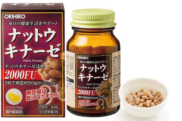 Viên uống hỗ trợ điều trị tai biến Nattokinase Orihiro