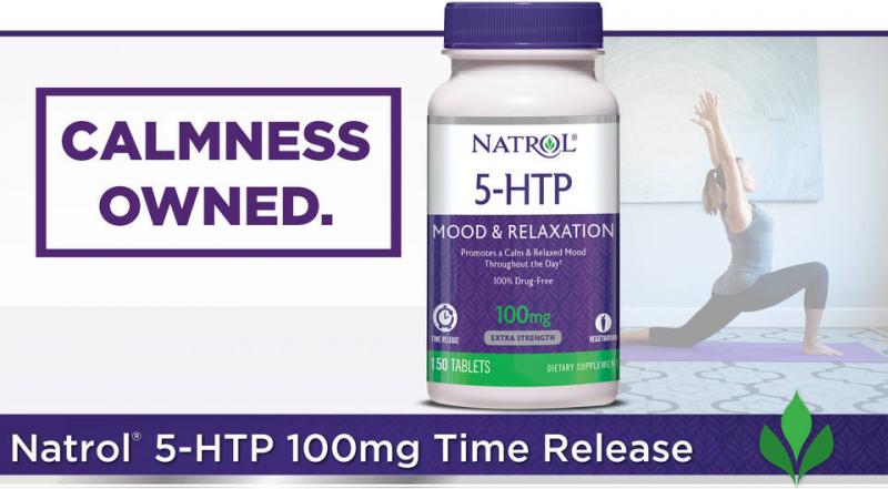 Viên uống Natrol 5-HTP Mood & Relaxation 150 viên được điều chế với thành phần từ thiên nhiên, lành tính, an toàn cho sức khỏe, không chứa  chất gây dị ứng hay gây tác dụng phụ