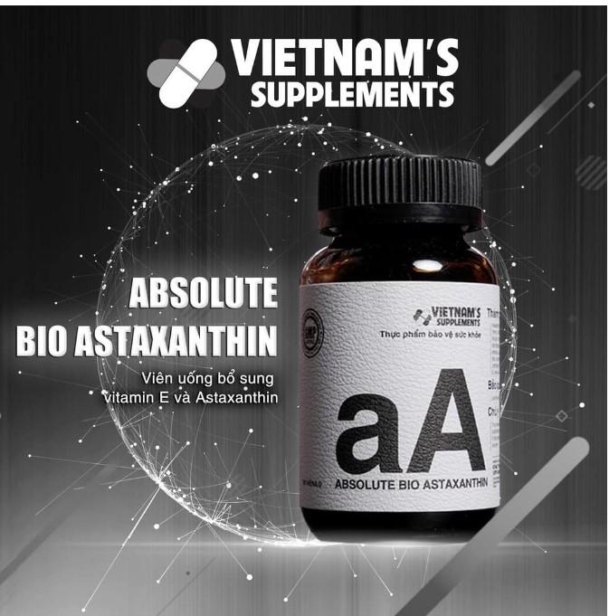 Viên uống hỗ trợ làm đẹp da Absolute Bio Astaxanthin