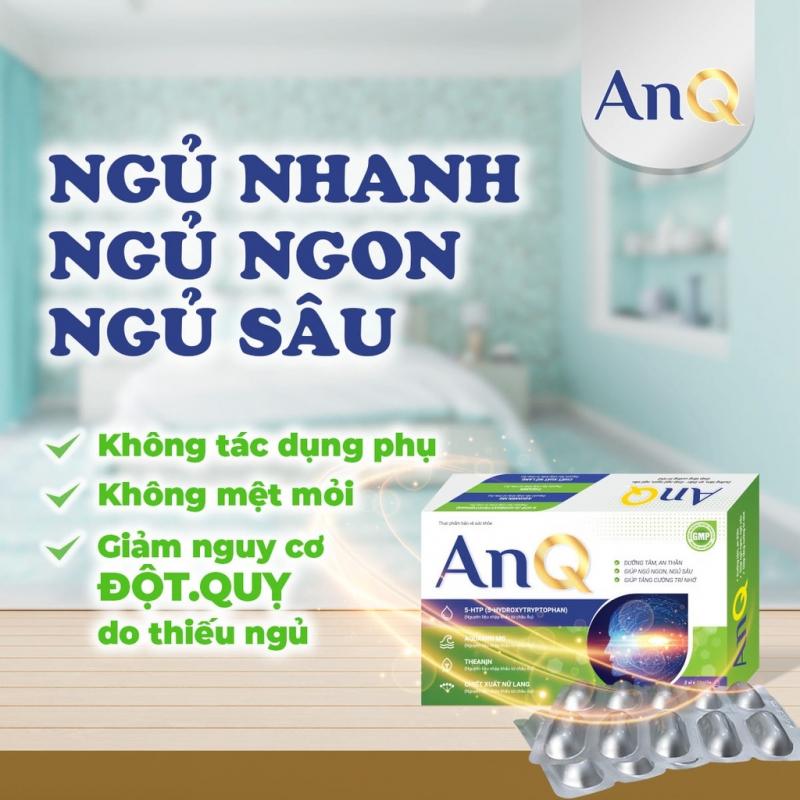 Viên uống hỗ trợ ngủ ngon AnQ