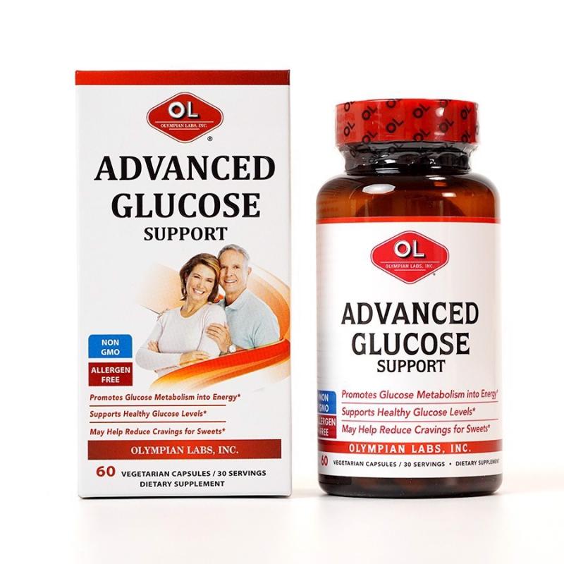 Viên uống hỗ trợ ổn định đường huyết Olympian labs Advanced Glucose Support