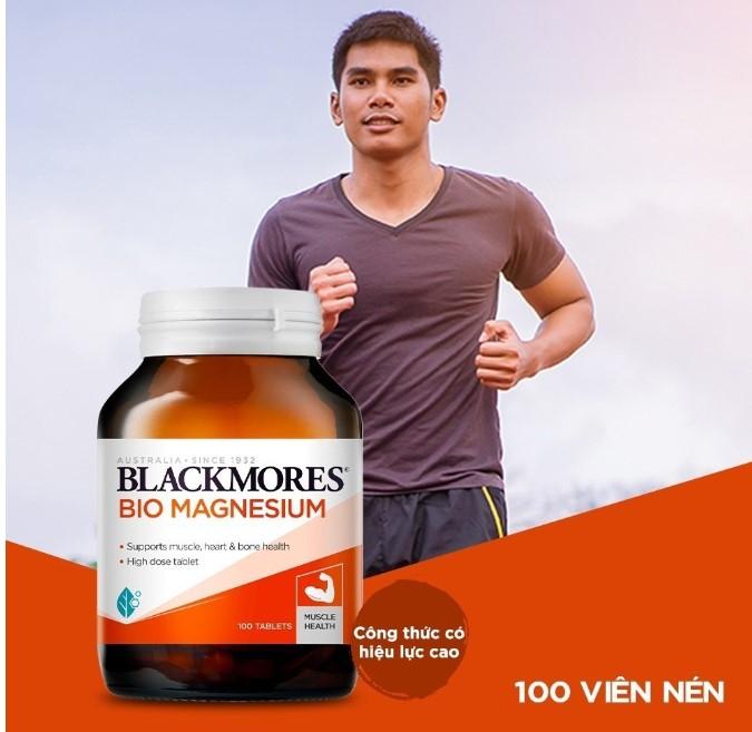 Viên uống hỗ trợ phát triển cơ bắp Blackmores Bio Magnesium