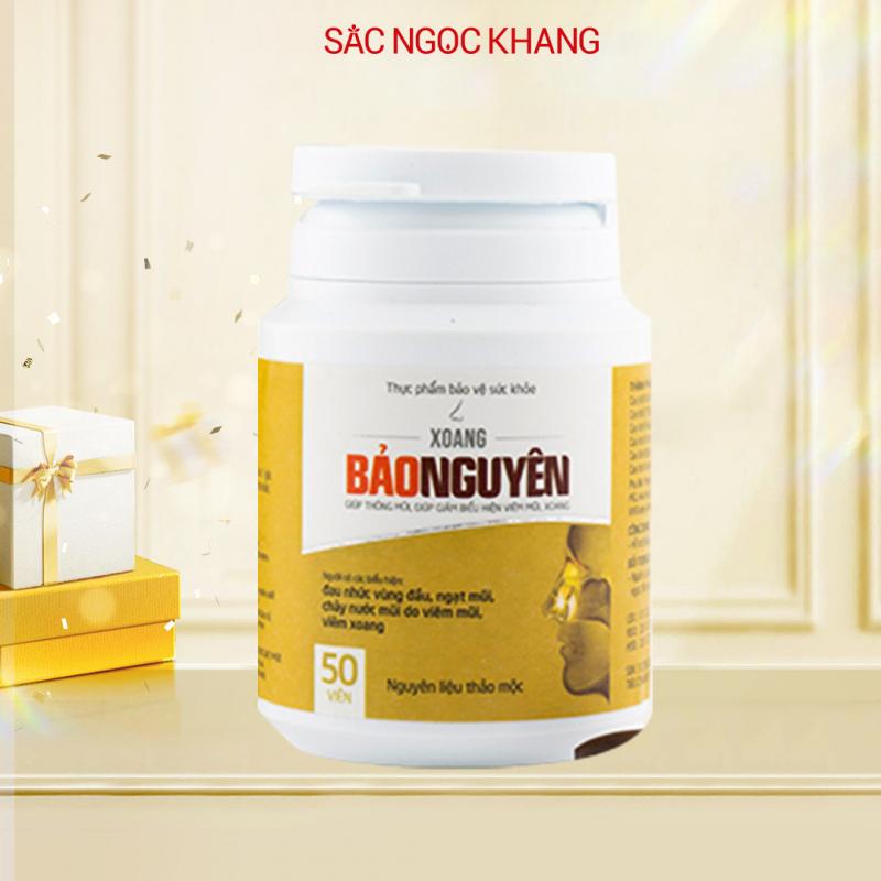 Viên uống hổ trợ thông mũi, dị ứng XOANG Bảo Nguyên Sắc Ngọc Khang