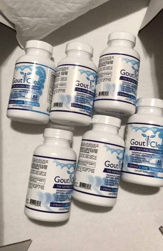 Viên uống hỗ trợ và điều trị bệnh Gout Clear 60 viên của Mỹ