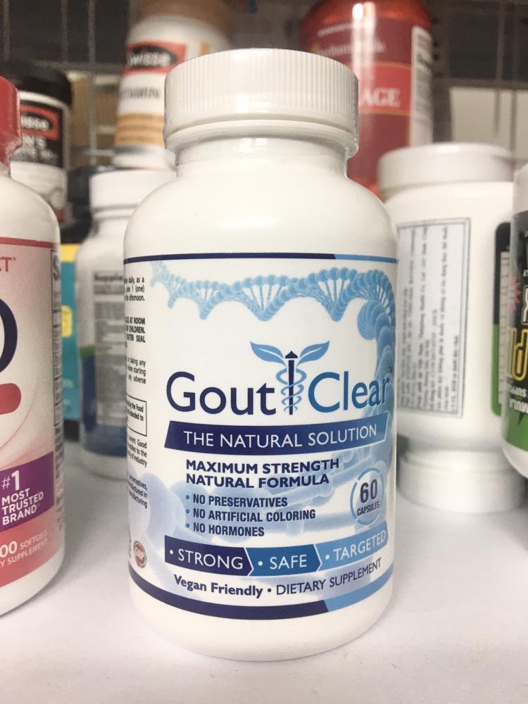 Viên uống hỗ trợ và điều trị bệnh Gout Clear 60 viên của Mỹ