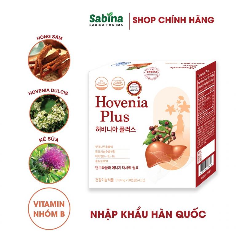 Viên uống Hovenia Plus