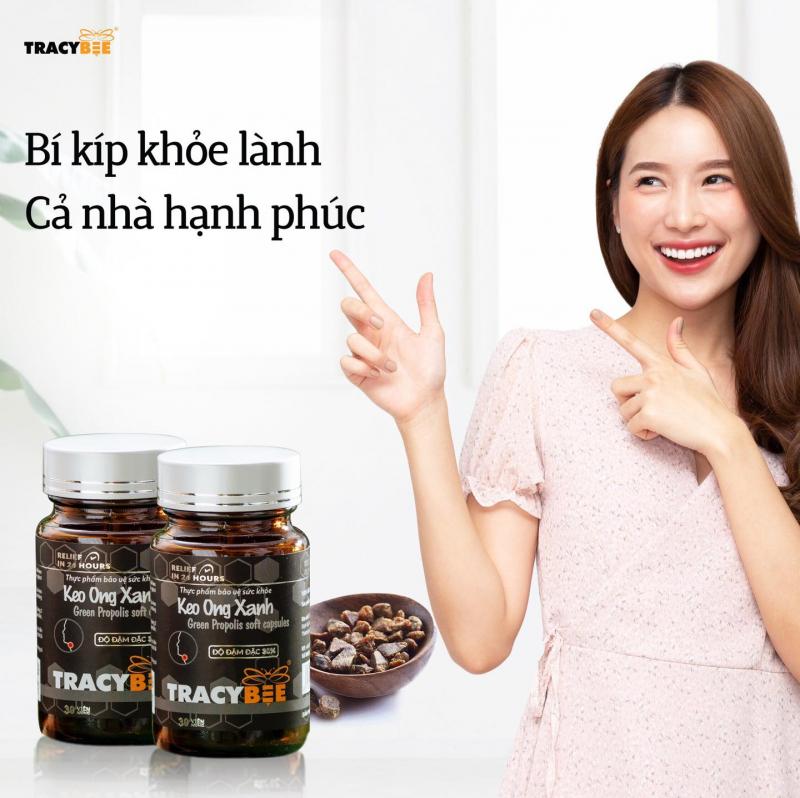 Viên uống keo ong xanh Propolis Soft Capsules của Tracybee