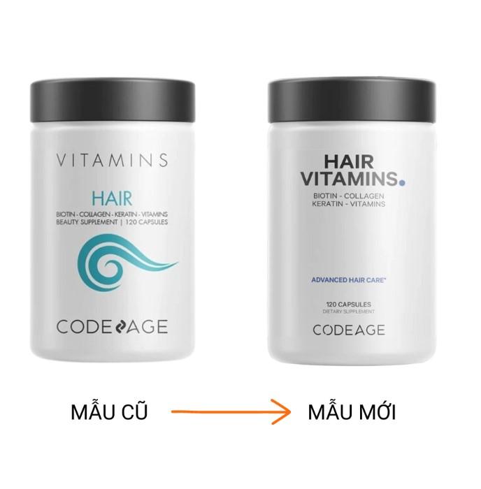 Viên uống kích thích mọc tóc CodeAge Hair Vitamins