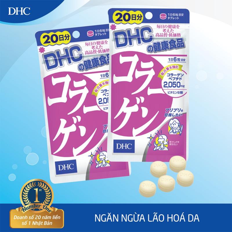 Viên uống làm đẹp da DHC Collagen Nhật Bản