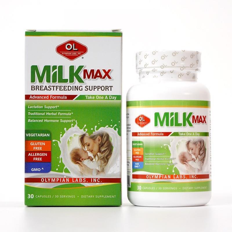 Viên uống lợi sữa Olympian labs Milk Max Breastfeeding Support