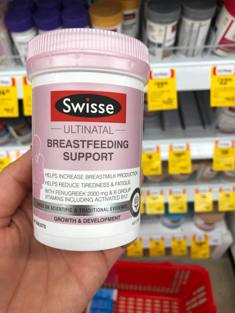 Viên uống lợi sữa Swisse Ultinatal Breastfeeding Support