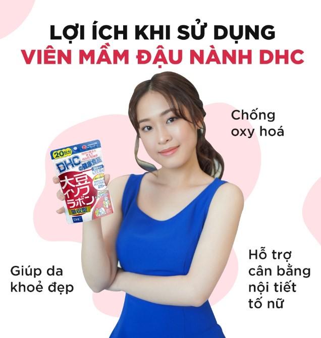 Viên uống mầm đậu nành DHC