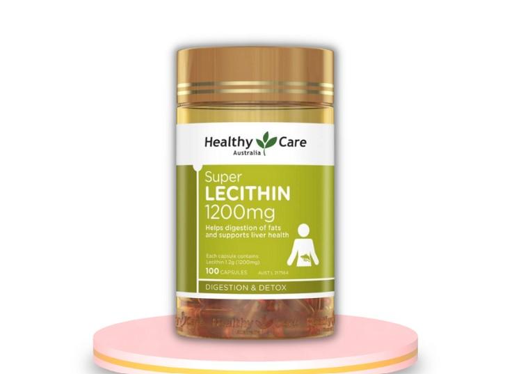 Viên uống mầm đậu nành Healthy Care Super Lecithin 1200mg