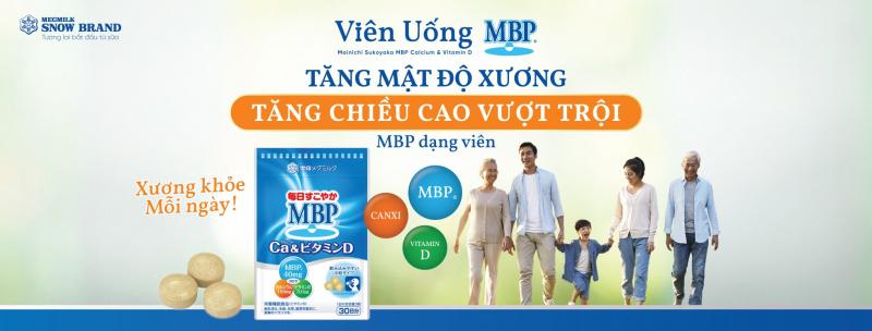 Viên uống MBP - Tăng mật độ xương - Tăng chiều cao vượt trội